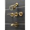 Kingston Brass KBX8133SVL Three-Handle Tub and Shower Faucet, Antique Brass KBX8133SVL - alternate 2
